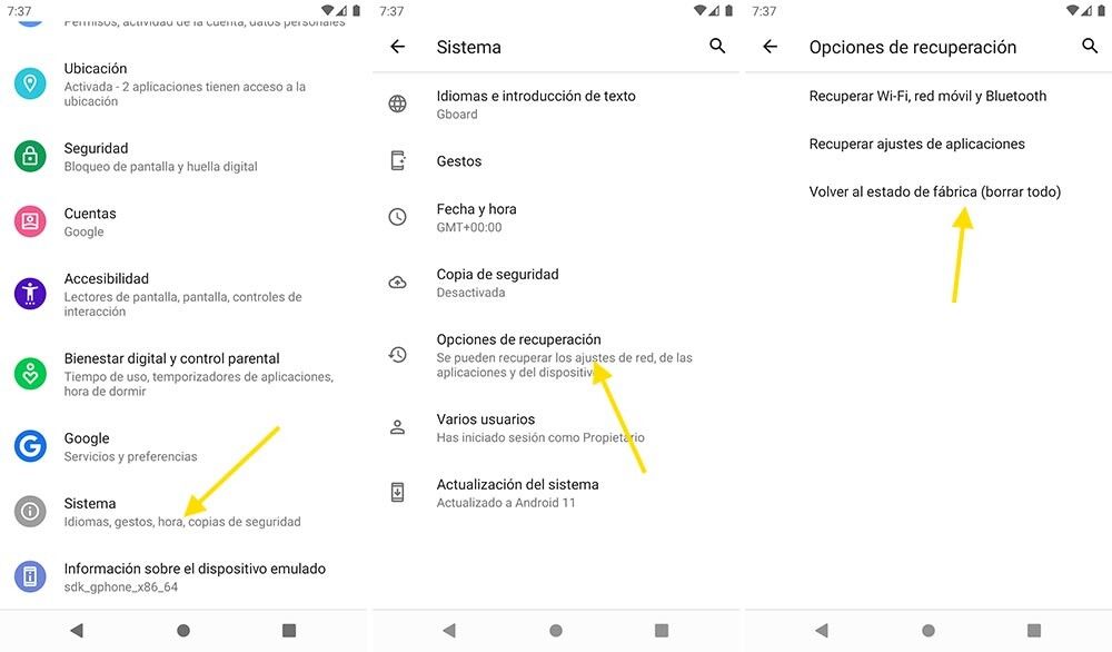 ¿Cómo formatear un celular Android?