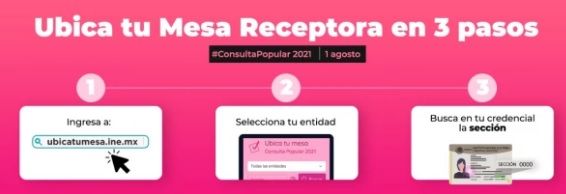 ¿Cómo ubicar mi casilla para votar en la consulta popular 2021?