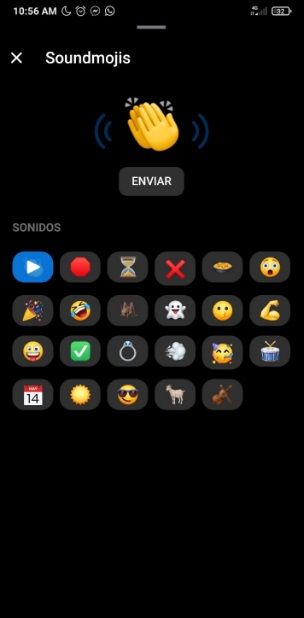 ¿Cuándo se entrenan los emojis con sonido en Facebook Messenger?