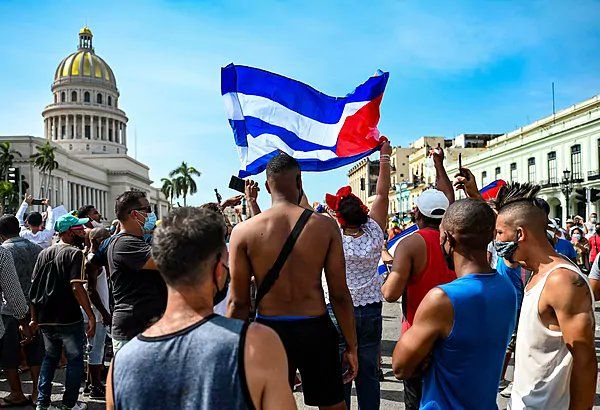 Las reacciones sobre las protestas en la isla