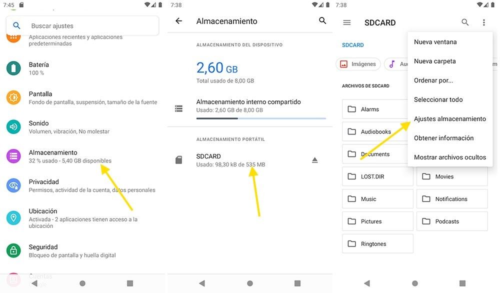 ¿Cómo formatear la tarjeta SD?