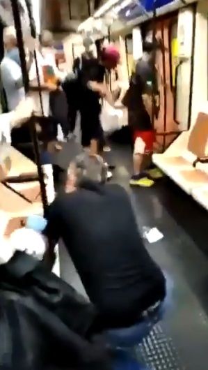 Policía busca al agresor del Metro