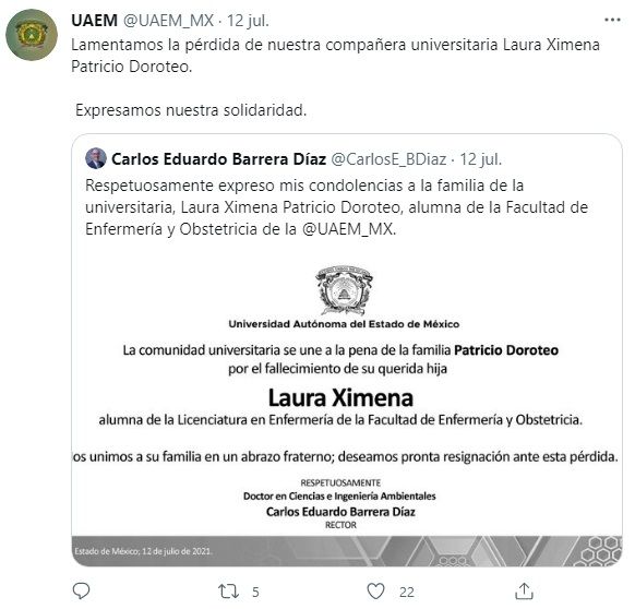 Laura Ximena murió intoxicada tras fiesta en Edomex; investigan sangrado en su boca