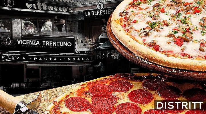 ¿Cuáles son los mejores lugares para comer pizza en Puebla?