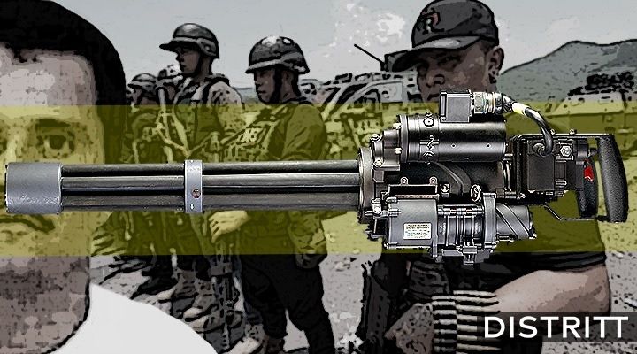 Minigun: el arma con la que el CJNG cuida a El Mencho