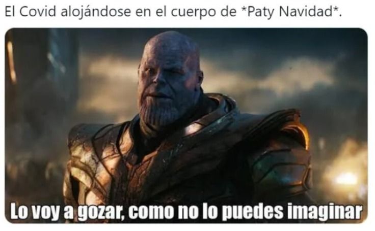 Los memes de Paty Navidad tras contagiarse de COVID