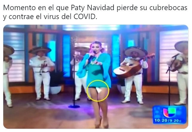 Los memes de Paty Navidad tras contagiarse de COVID