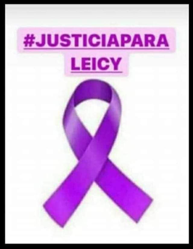 Exigen #JusticiaParaLeicyCelina