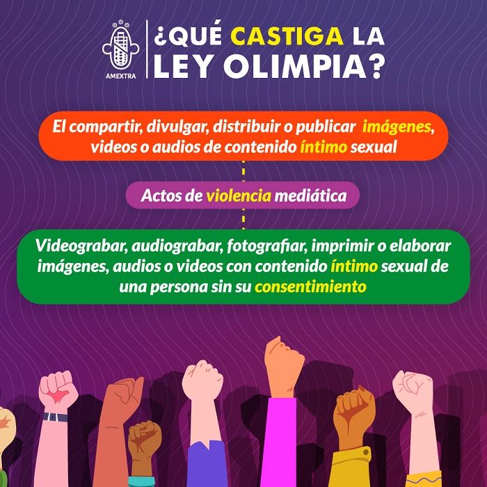 ¿Qué castiga la Ley Olimpia?