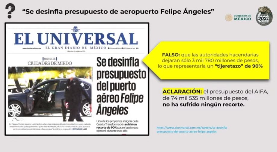 ¿Se desinfla presupuesto del aeropuerto Felipe Ángeles?