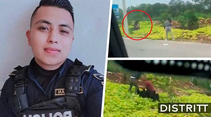 Matan a policía con su propia arma durante revisión de rutina en Yucatán |VIDEO