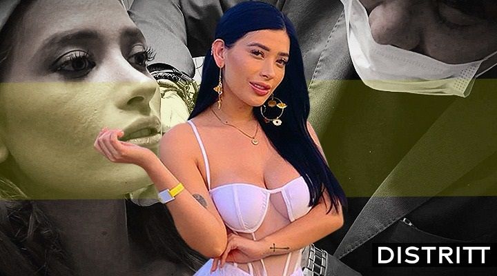 Brenda Zambrano. Antes y después de las cirugías