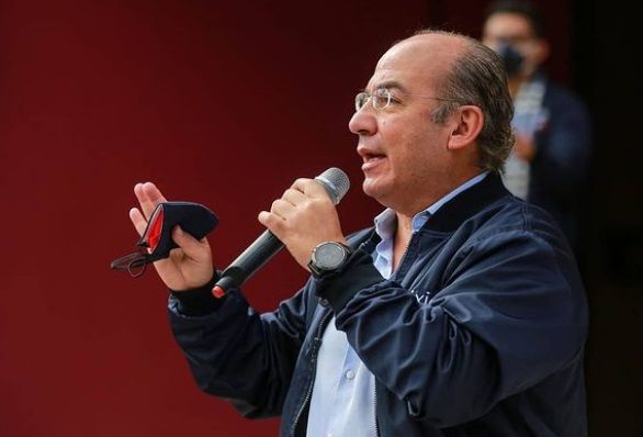 Así fue boda donde captaron a Felipe Calderón sin cubrebocas