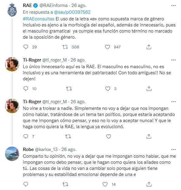 ¿Qué dice la RAE sobre el lenguaje inclusivo?