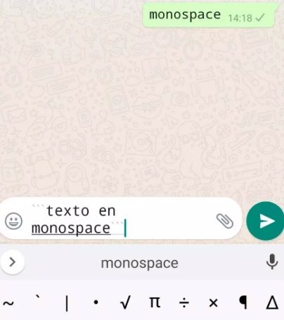 ¿Cómo cambiar el formato del texto en WhatsApp?