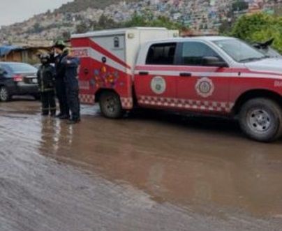 Así fue como la joven fue arrastrada por lluvias en Tlalnepantla