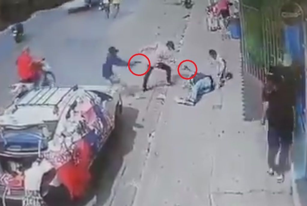 Difunden video del asesinato de hombre frente a su hijo
