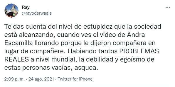 Llevará el caso a instancias jurídicas