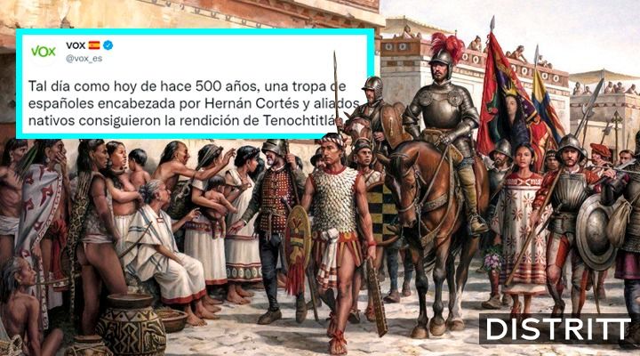 Vox. España liberó a millones del régimen de los aztecas