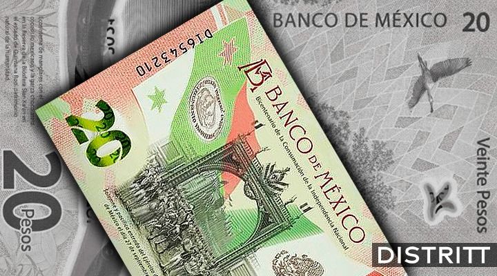 Nuevo billete de 20 pesos. Diseño y características |FOTOS