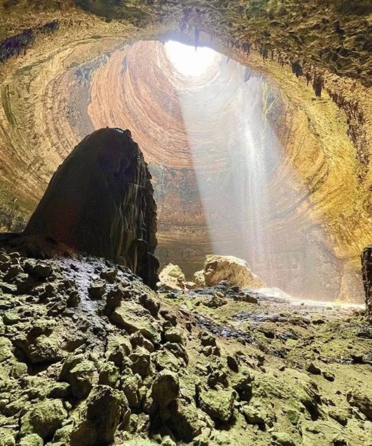Así luce el pozo del infierno