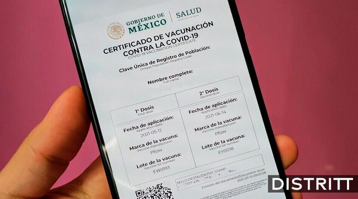 Certificado de vacunación. ¿Cómo corregir algún error?