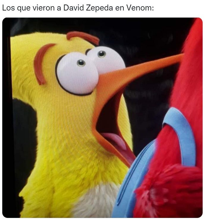 David Zepeda. Los memes de su escena en Venom 2 