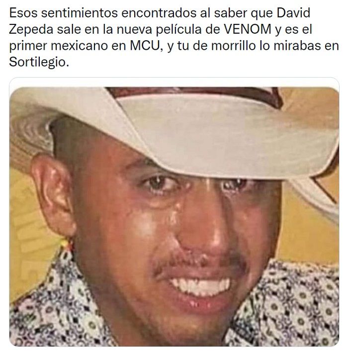 David Zepeda. Los memes de su escena en Venom 2 