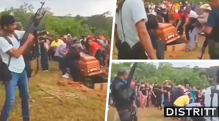 Leno Vega. Así fue funeral de líder del Cartel del Golfo