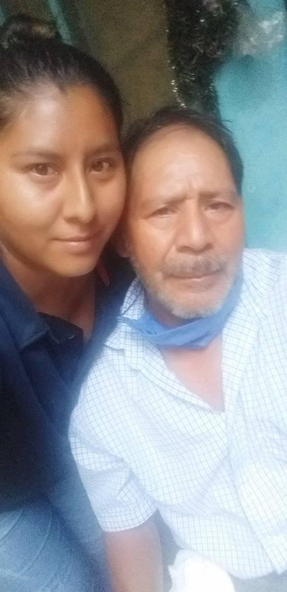 Hija de elotero pide ayuda para su papá