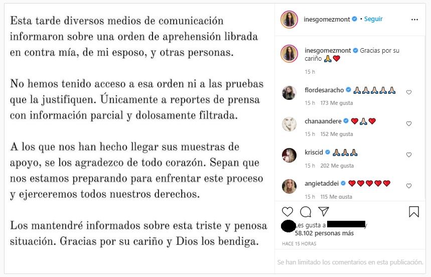 Gómez Mont reacciona a orden de aprehensión