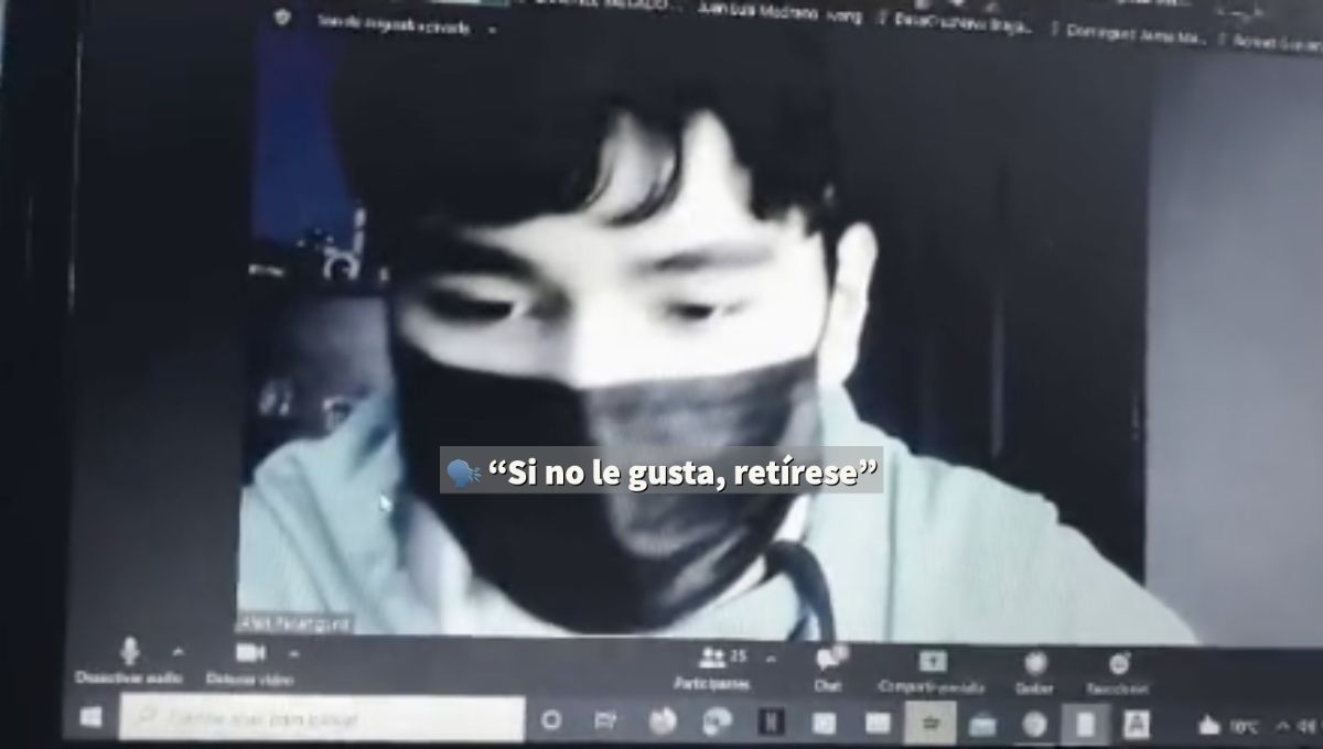 Alumno confronta a profesor del IPN