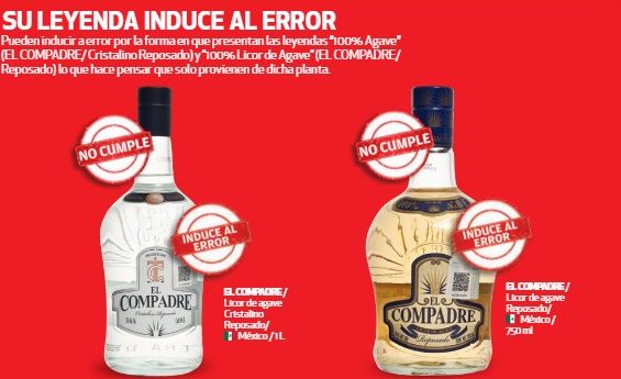 Bebidas que engañan al consumidor