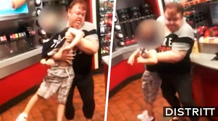 Madre arroja al suelo a su hijo con autismo en Iowa