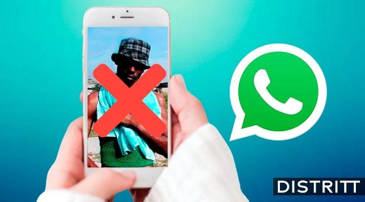 Negro de WhatsApp. ¿Por qué no debes enviar esta foto?