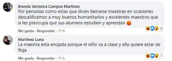 Actitud de la docente provoca indignación