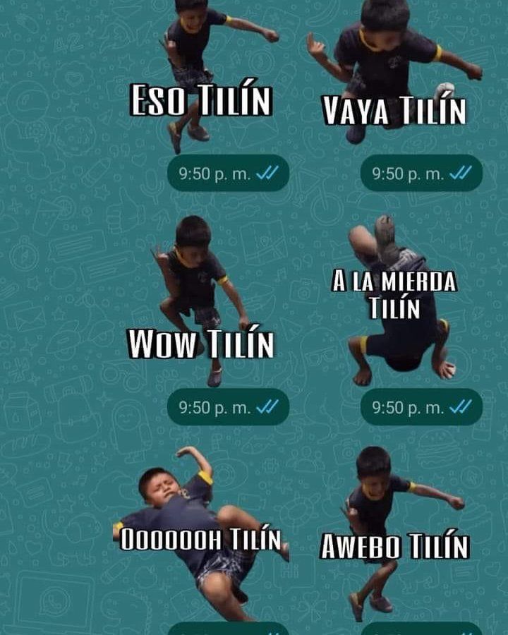 Los memes y videos de Tilín