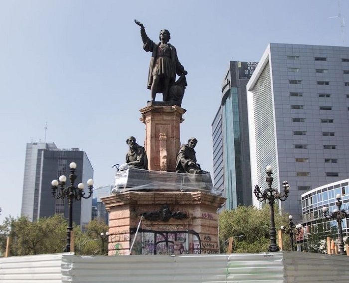 TikToker español critica retiro de la estatua de Colón