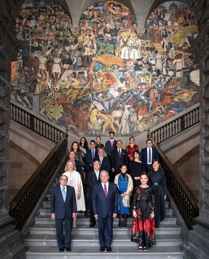 Así fue fiesta del bicentenario en Palacio Nacional 