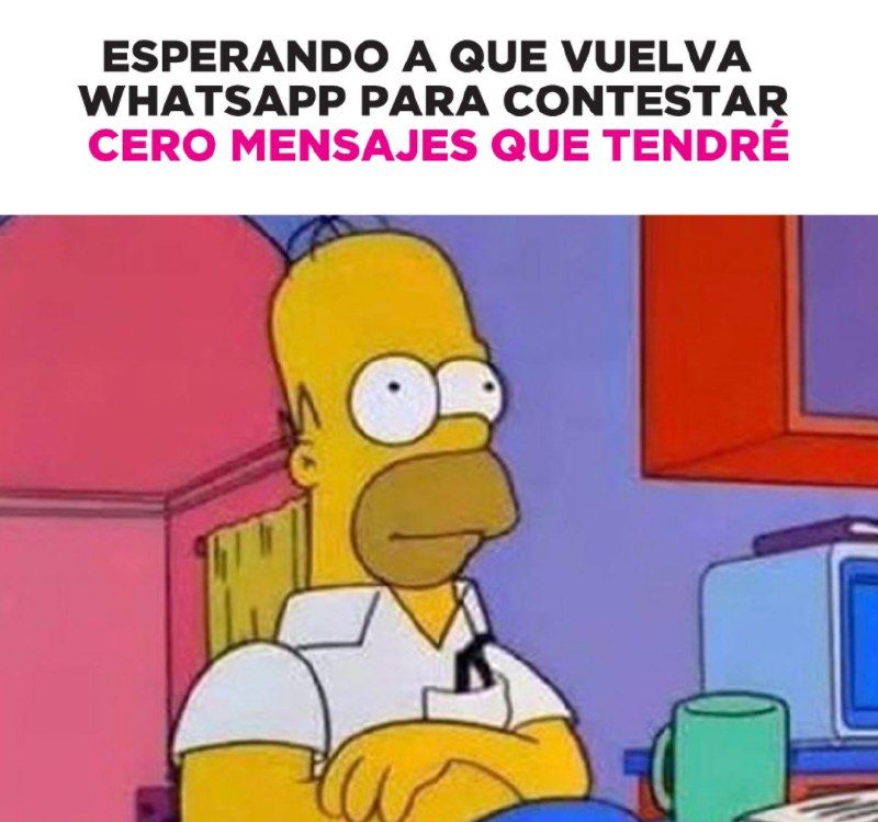 Memes de la caída de Facebook, WhatsApp e Instagram