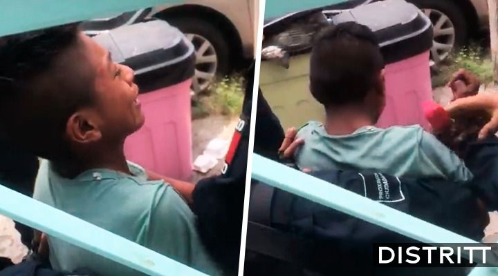 Exhiben abuso policial contra menor de edad en Guadalajara |VIDEO