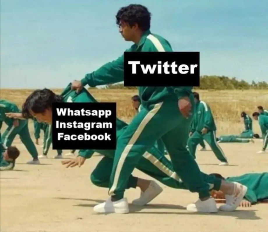 Memes de la caída de Facebook, WhatsApp e Instagram