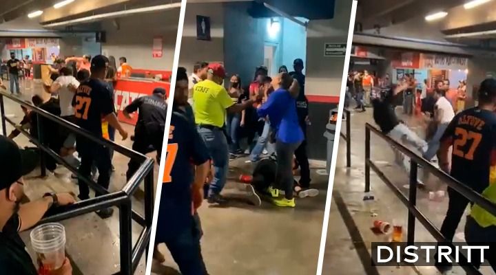 Captan pelea en juego de los Sultanes de Monterrey |VIDEO