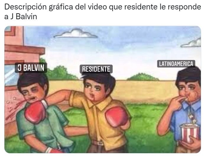 Los memes de la pelea entre J Balvin y Residente