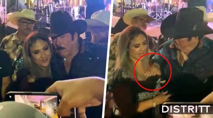 Lalo Mora acosa a fan durante foto; lo exhiben en video