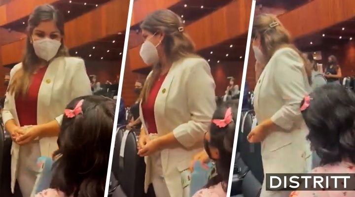 Merary Villegas. Diputada ignora a madre que pidió medicinas