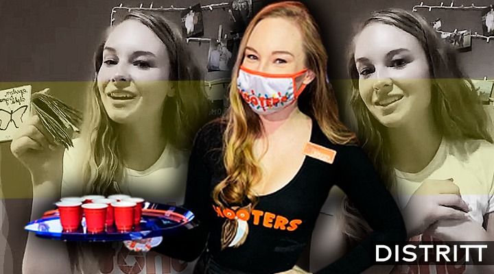 ¿Cuánto gana una mesera de Hooters? Joven revela ganancias