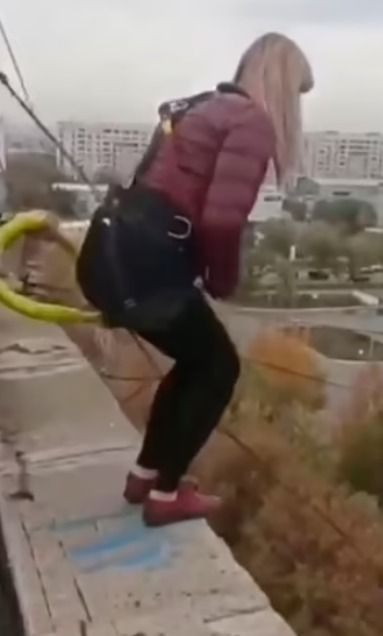Yevgenia Leontyeva. Muere mujer tras salto en bungee |VIDEO 
