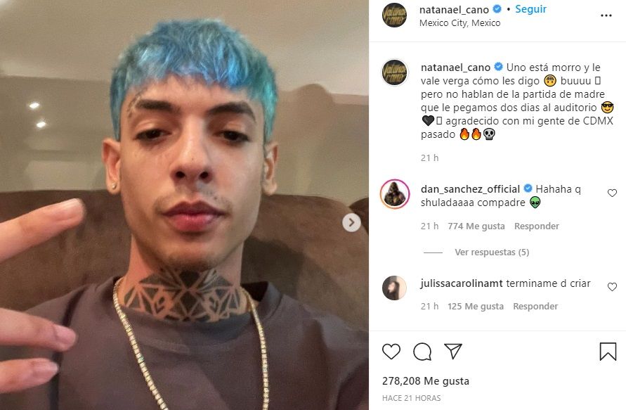 Natanael responde sobre su paseo con arma