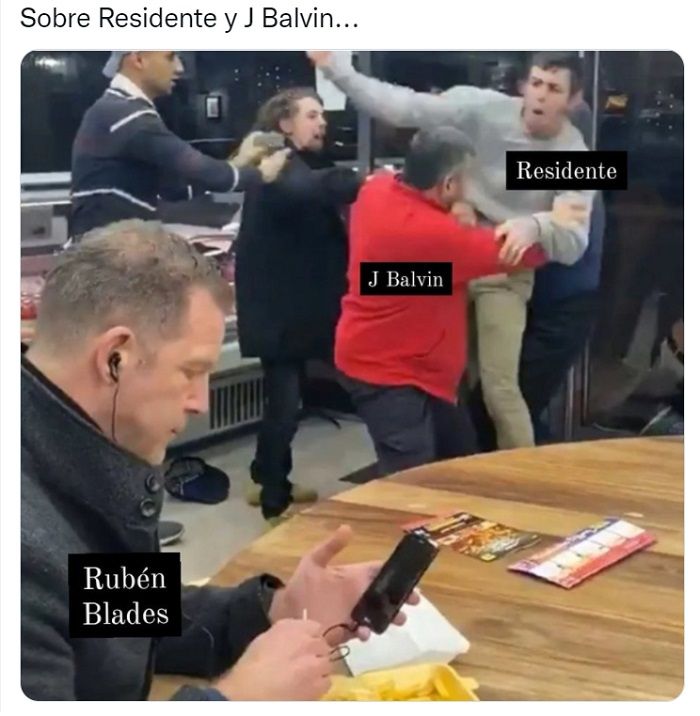 Los memes de la pelea entre J Balvin y Residente
